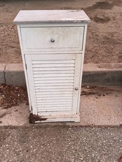 Free restroom cabinet