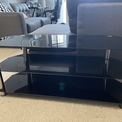 Glass Tv stand 