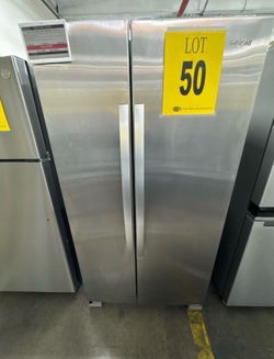 Whirlpool 36” Side-by-Side Refrigerator — Stainless