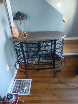    Vintage Top Table Wine Rack 