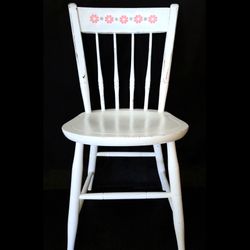 Vintage Nichols & Stone Stenciled Chair