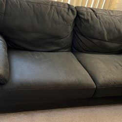 Black sofa