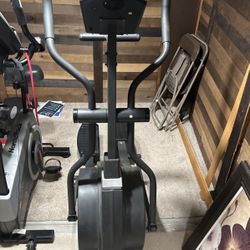 Elliptical And Work Out Bike