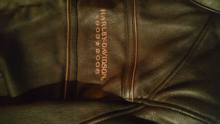 HARLEY DAVIDSON 105th Anniversary authentic leather