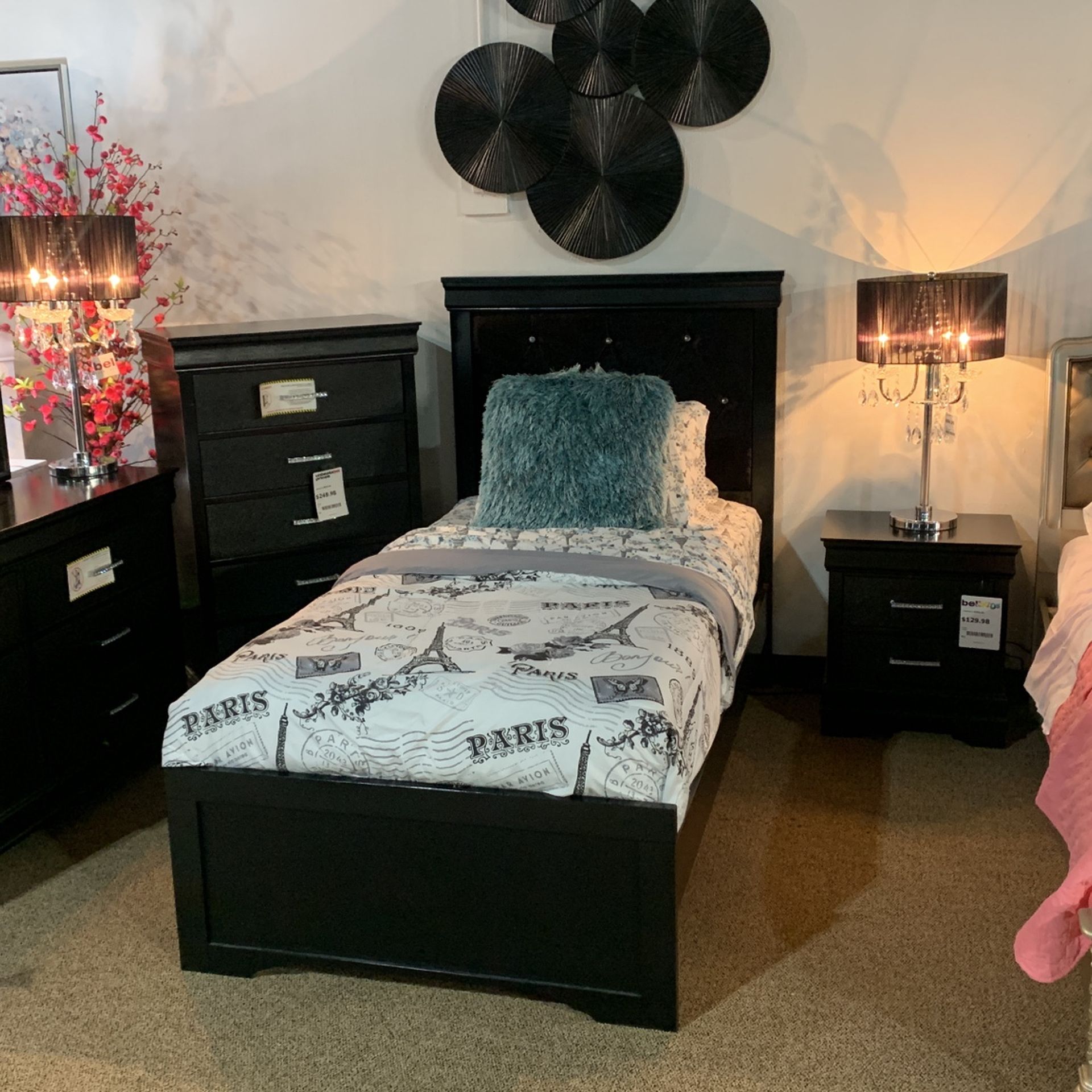 Twin Size Bed Set