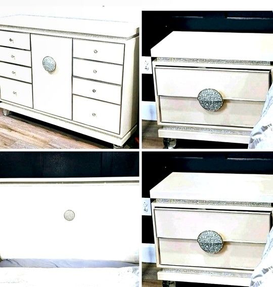King Size Milan Velencia 5 Piece Bedroom Set
