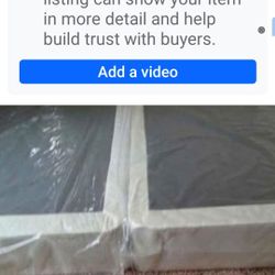 King size 2 box spring can deliver 
