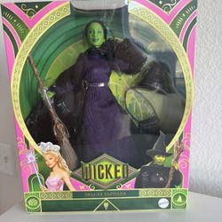 Mattel Wicked Movie Elphaba 11" Deluxe Fashion Doll -