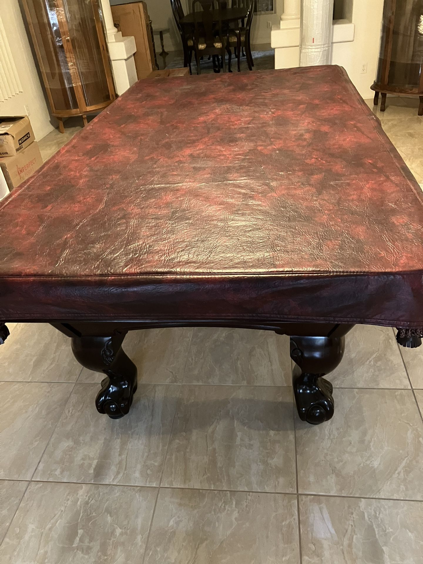Dining table, pool table