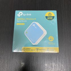 TP-Link Travel Ready 300Mbps Wireless Nano Router