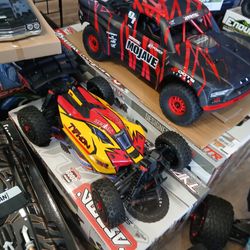 Arrma Typhon brushed electric ready to run 1\8 scale  new in a box sale  May 2026 $199