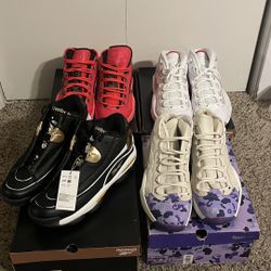 Allen Iverson Size 10 and 10.5 