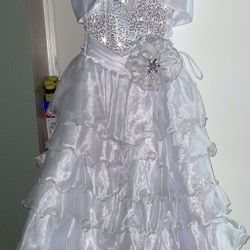 Girl first communion  dress size (12)