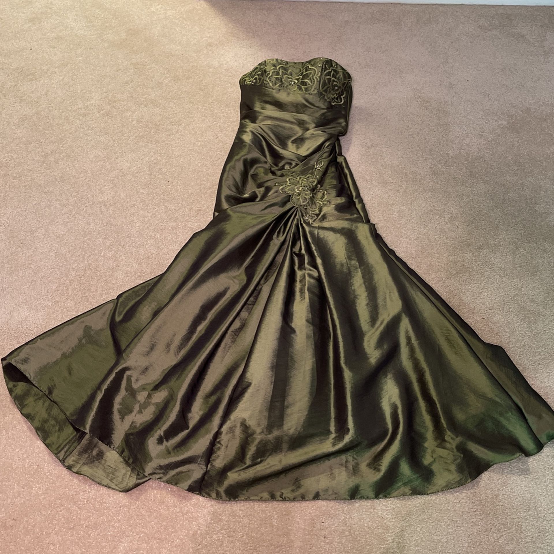 Green Prom Dress 