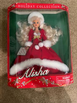 Alisha Special Limited Edition Holiday Collection Barbie 1995 NIB