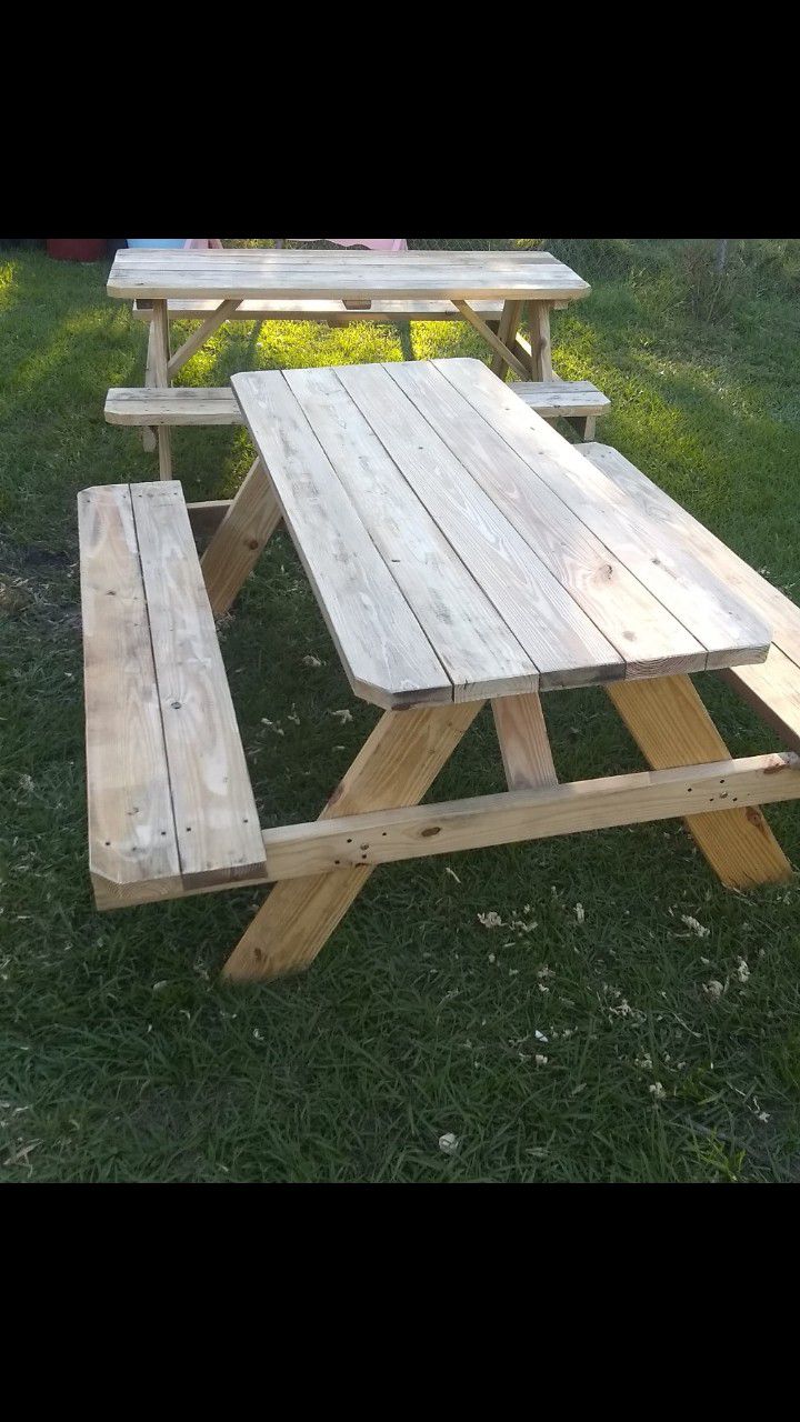1, picnic table...$80 each