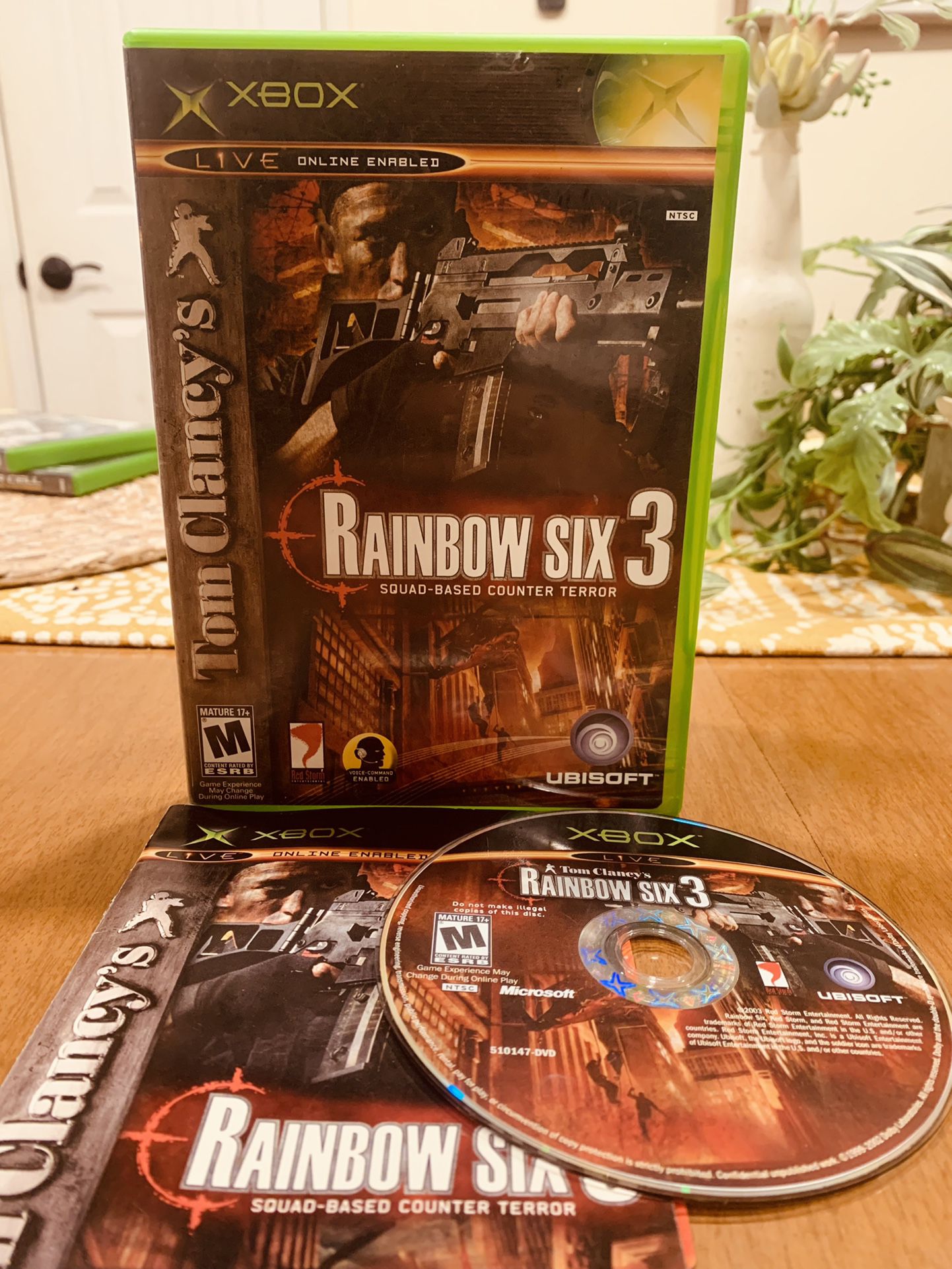 Tom Clancy’s Rainbow Six 3, Xbox 2003  -CIB-