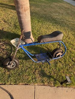 GTS mini bike roller with gts sprocket and lv seat