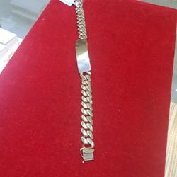 14k Gold ID Bracelet 