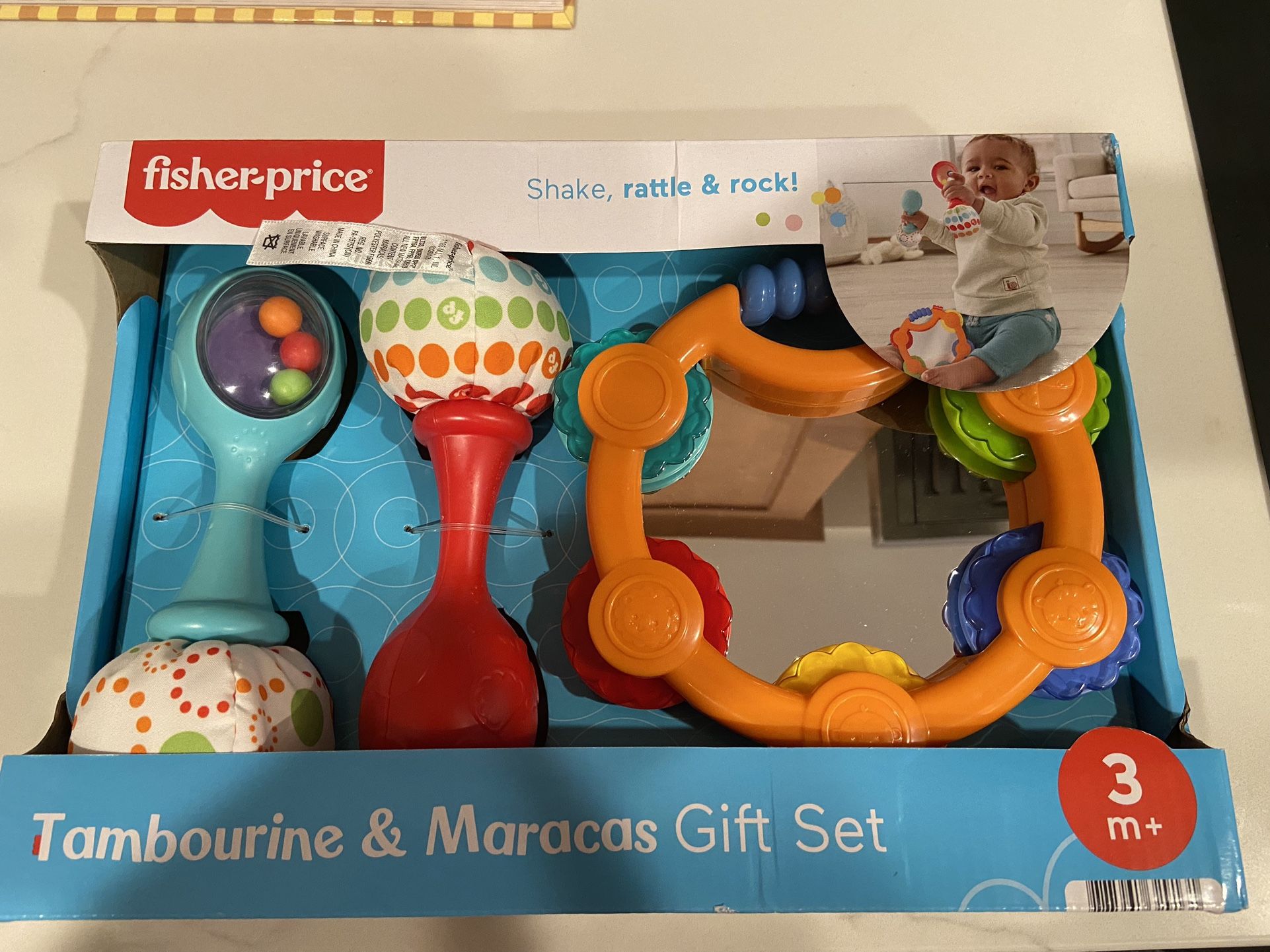 Fisher Price Tambourine And Maracas Set