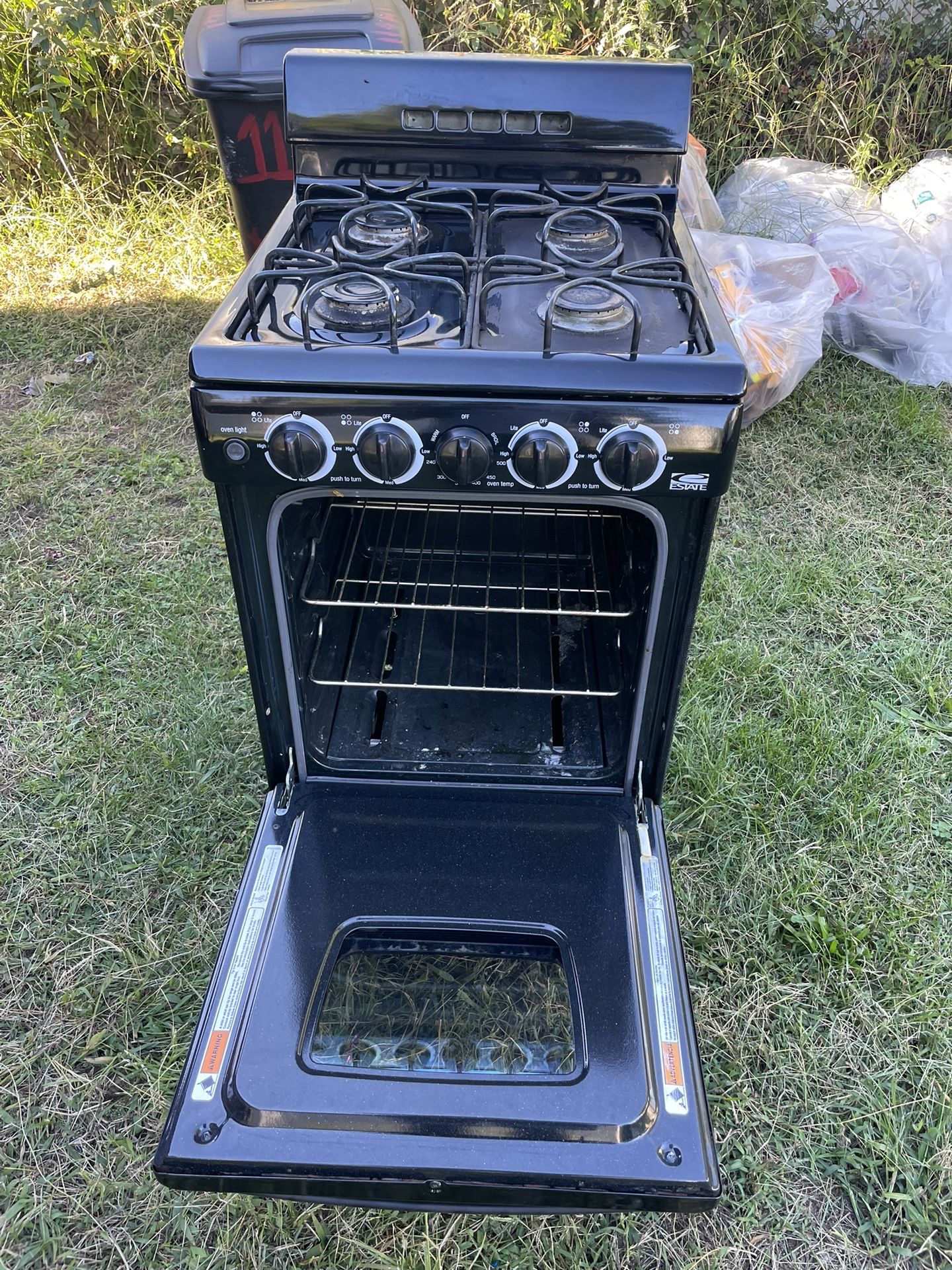 4 Burner Stove & Oven