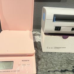 Munbyn Scale & Jiose Thermal Label Printer 