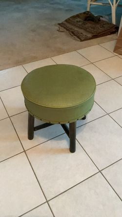 Black And Green Stool