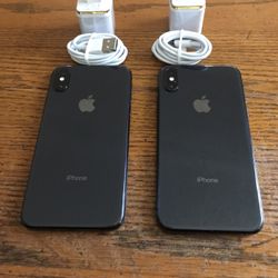 iPhone XS 64gb Unlocked $400 Both, $200 Each No Trade 