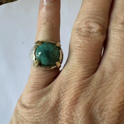 Ring. Gold And Silver 