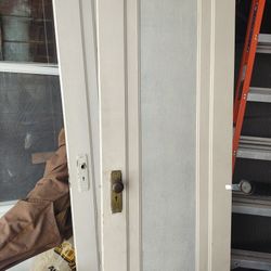 84' Tall Heavy Wooden Doors $90 Per Door.