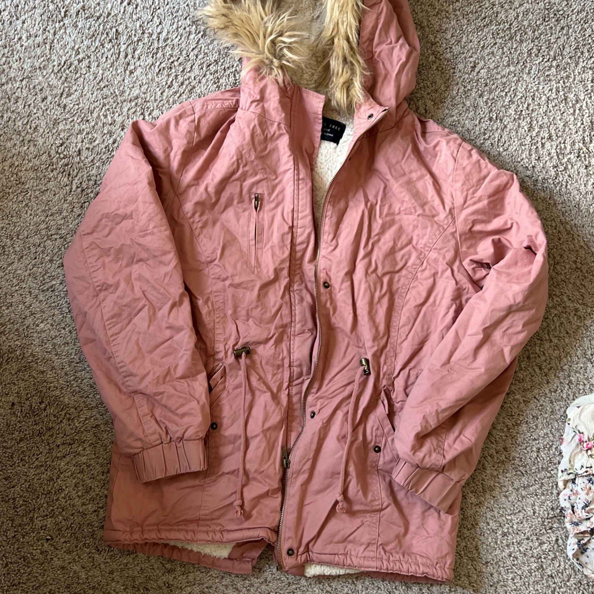 Pink Winter Coat 