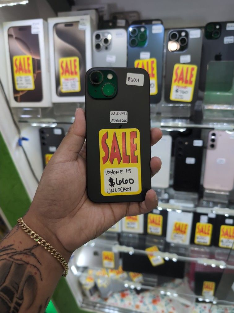 iPhone 15 128GB Unlocked $80 Down Payment When Financing