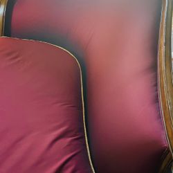 Luxury Red Chaise Lounge Sofa 