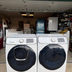 Samsung washer and electric dryer 