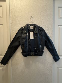 Ladies faux Leather Jacket  Medium Size 8-10