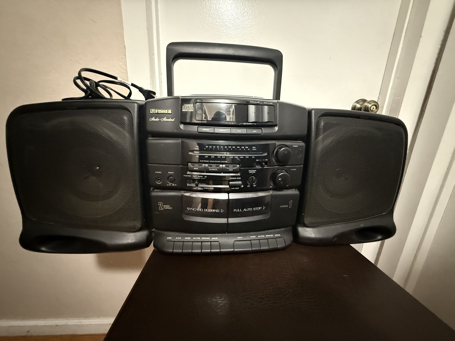 Fisher Studio-Standard boombox