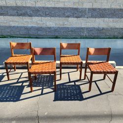 Mid Century Glenn Of California Dining Chairs 
