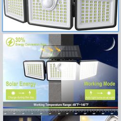 Solar light 2500 lumens