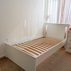 TWIN WOOD BEDFRAME - IKEA
