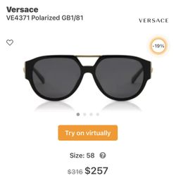 Versace Sunglasses Men’s Women’s Unisex Polarized 