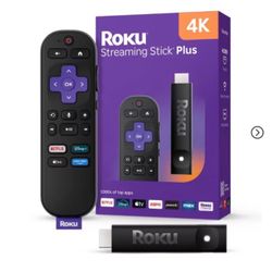 Roku Streaming Stick Plus 2025 4K and HDR Streaming Device 
