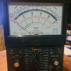 Simpson Model 260 Analog Multimeter