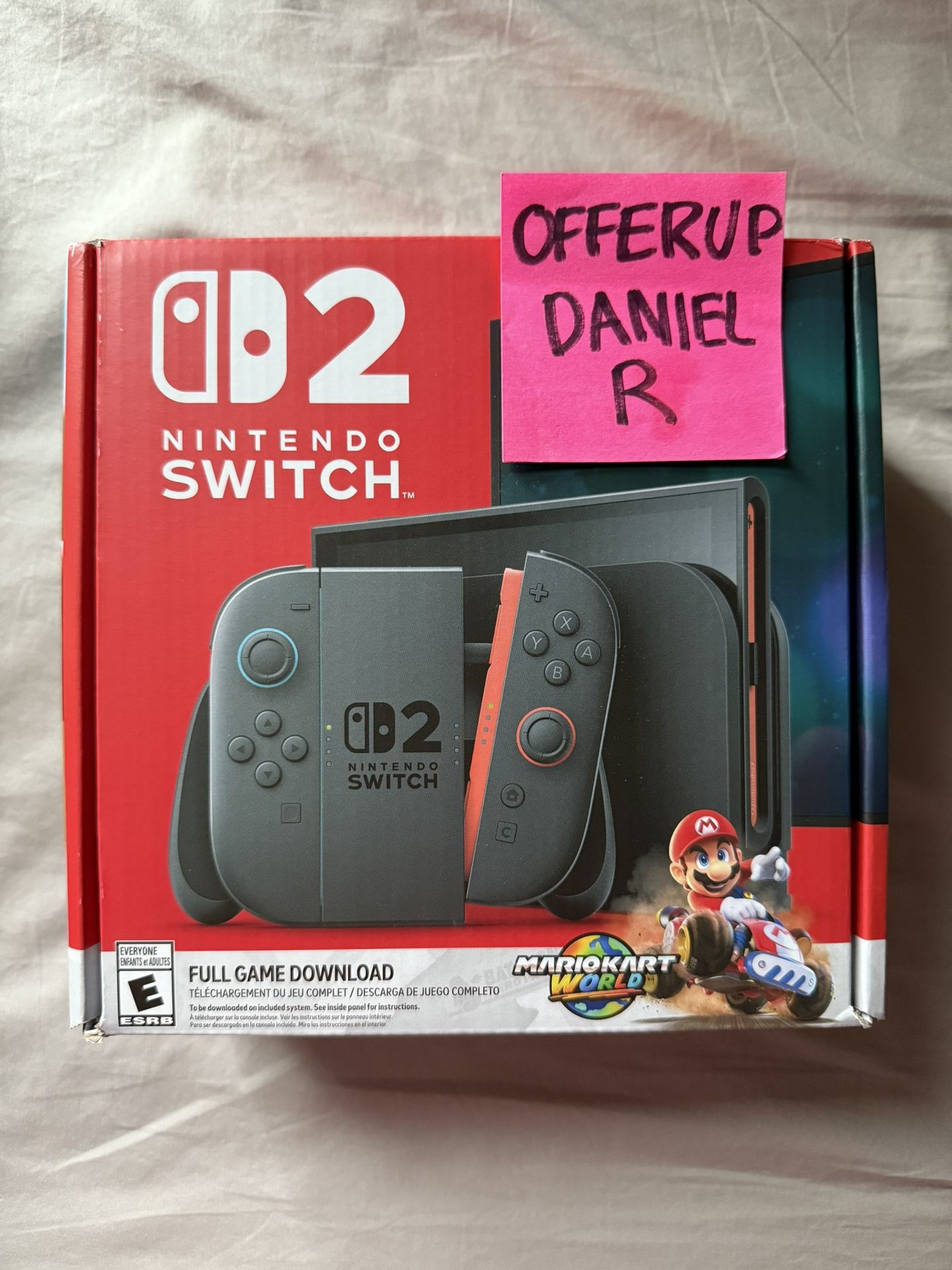NINTENDO SWITCH 2 MARIO KART CONSOLE