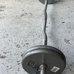 50 LB Curl Bar