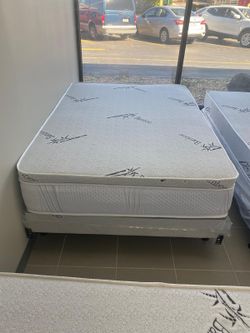 Orthopedic mattress and box spring