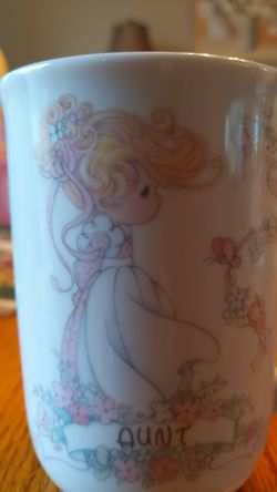Precious Moments Personalized Aunt Mug
