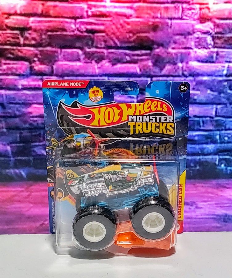 2025 Hot Wheels Monster Trucks AIRPLANE MODE