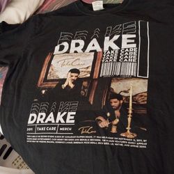 Men's Drake Take Care 2011 T Shirt Size Large 15 Dollars 