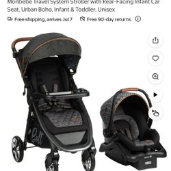 Monbebe Bolt Safety 1st Travel System Car seat & Stroller