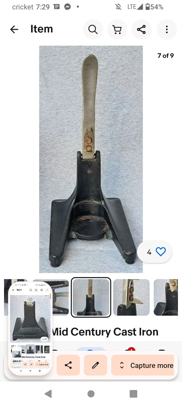 Vintage Antique Beer Can Opener